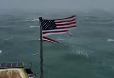 YouTube: cámara transmite en vivo el paso del huracán Florence | VIDEO