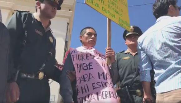 (Foto: Captura de video Cajamarca Reporteros)