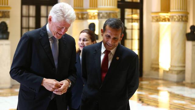 Ollanta Humala recibió a Bill Clinton en Palacio de Gobierno - 8