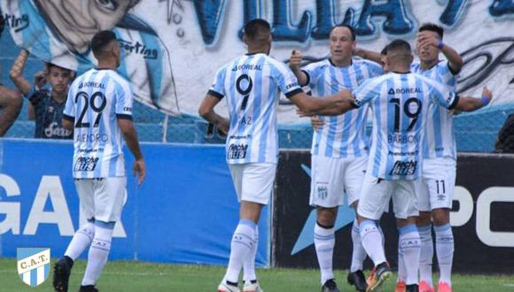 Atlético Tucumán venció 4-1 a Gimnasia y Esgrima de La Plata en el Estadio Monumental José Fierro. El encuentro se dio por la fecha 16° de la Superliga Argentina (Foto: agencias)