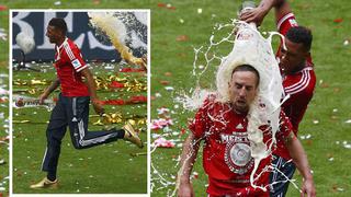 Boateng asegura que duchó a Franck Ribéry con cerveza sin alcohol