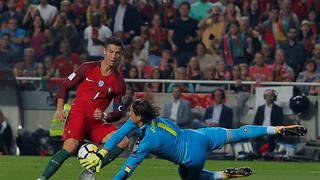 Cristiano Ronaldo y el imperdonable fallo ante Suiza