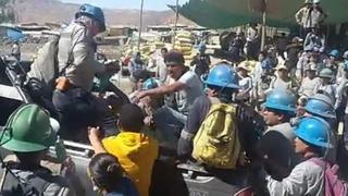 Arequipa: reportan atentado a socavón de Calpa Renace que deja más de 20 mineros afectados y otros atrapados