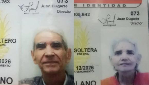 Los hermanos Silvia Margarita Sandoval Armas, de 72 años de edad, y Rafael David Sandoval Armas, de 74, fueron hallados muertos dentro de su casa, en Caracas, en estado de descomposición. (Foto: Twitter)