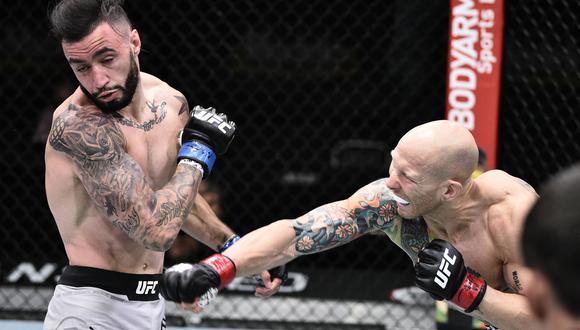 Emmett gana la guerra que protagonizó contra Burgos en la co-estelar del UFC Fight Night. (Foto: UFC)