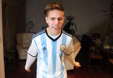 Hincha argentino renegó a lo ‘Tano’ Pasman en final ante Chile | VIDEO