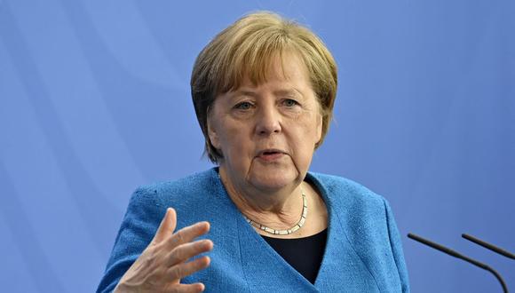La canciller de Alemania Angela Merkel. (Foto: John MACDOUGALL / POOL / AFP).