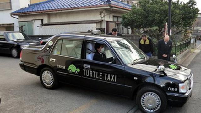 Crean los "Taxis Tortuga" en Japón  - 1