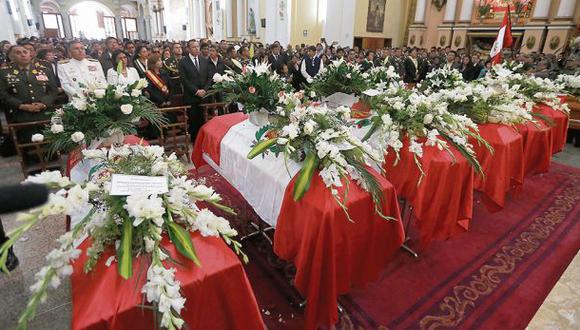 Vraem: hoy sepultan a héroes de la democracia