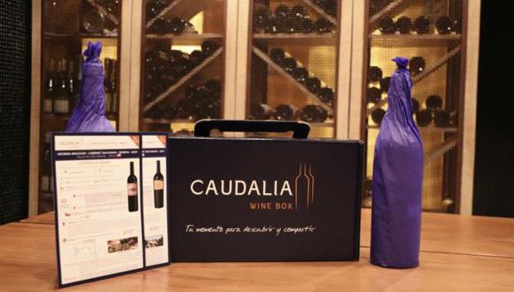Presentación de Caudalia Wine Box.