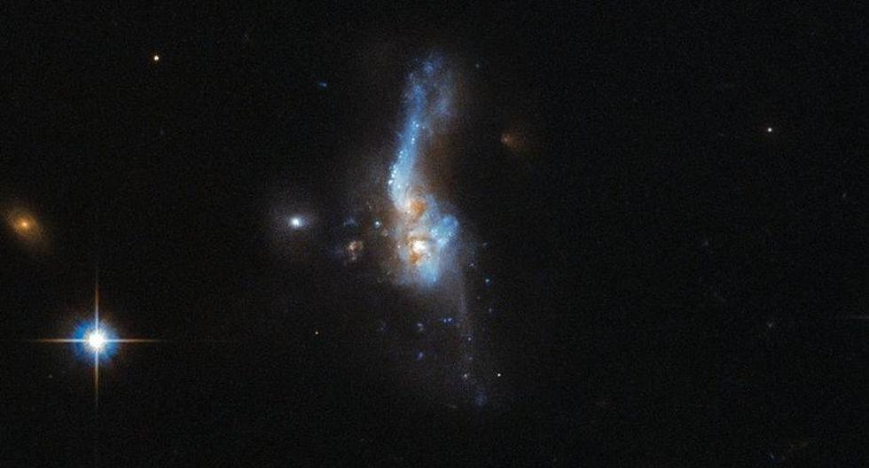 La agon&iacute;a de una estrella. (Foto: ESA/Hubble