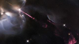 Hubble capta la ‘rabieta’ de una estrella infantil 