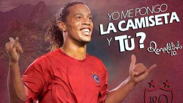 Cienciano con Ronaldinho enfrentará a Sporting Cristal - 1