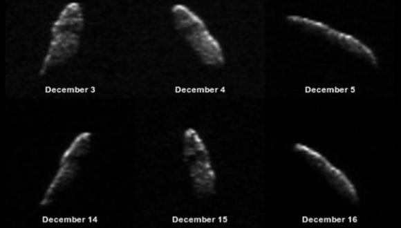 Asteroide pasará cerca de la Tierra este fin de año
