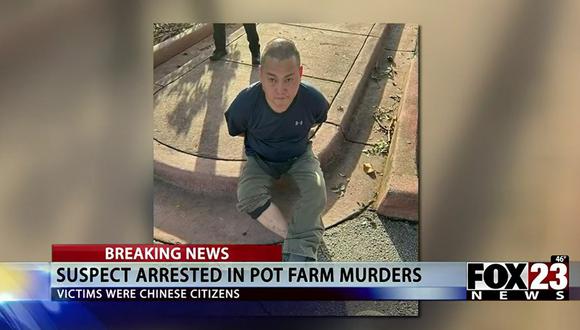 Wu Chen, de 45 años, está recluido desde este martes en una cárcel del condado de Miami Dade, según un comunicado de la Agencia de Investigaciones del estado de Oklahoma (OSBI). Foto: Captura de video Fox23 News