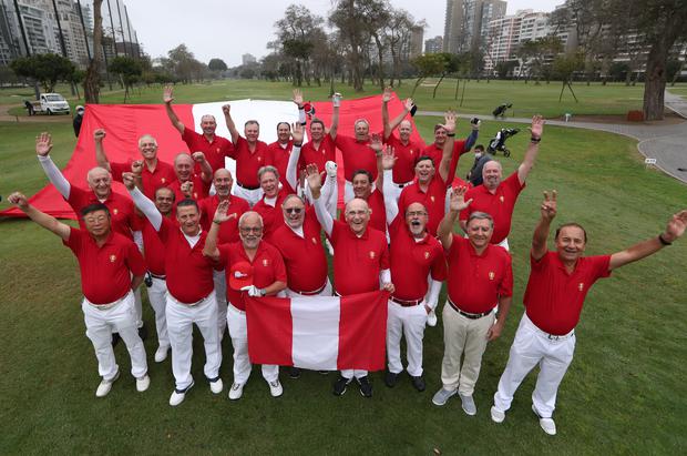 The 33 members who will participate in the South American Golf Senior.  (Photo: Alessandro Currarino / GEC)
