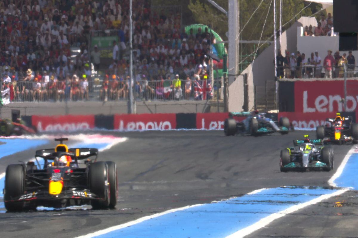 Max Verstappen se quedó con el Gran Premio de Francia 2022.