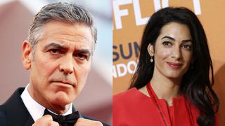 George Clooney y Amal Alamuddin se casarán en Italia