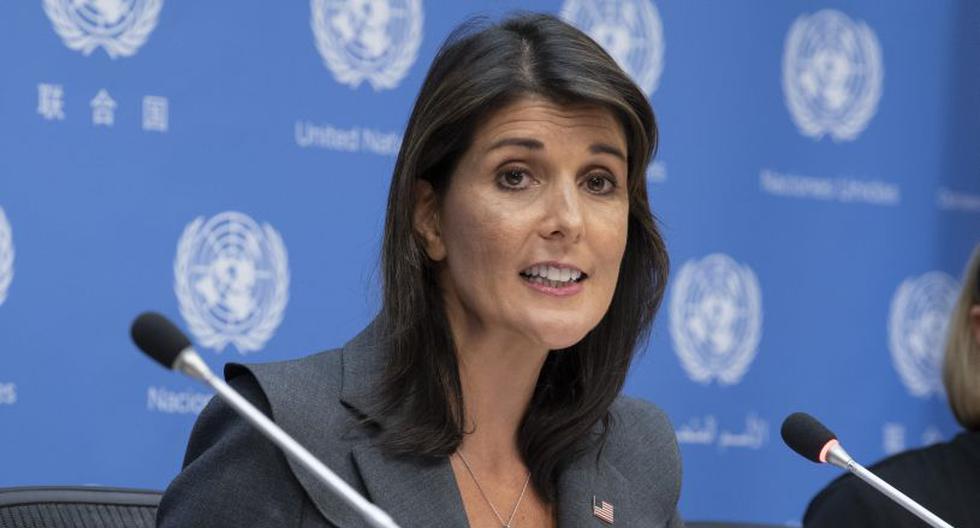 La embajadora de Estados Unidos ante la ONU, Nikki Haley,&nbsp;destacó que el "éxodo" de nicaragüenses "desesperados" ya ha comenzado, con más de 25 mil personas escapando a Costa Rica desde el inicio de la crisis. (Foto: EFE)