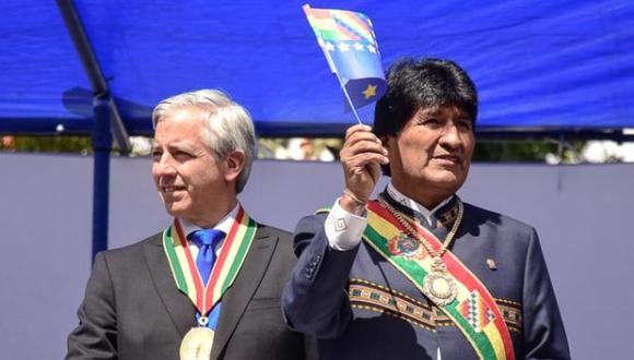Bolivia realiza diferentes actos conmemorativos organizados para esta fecha, entre ellos uno que cont&oacute; con la presencia del presidente Evo Morales. (Foto: Twitter)