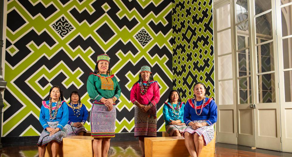 Seis de las 12 integrantes del colectivo Mujeres Muralistas Soi Noma, autores del nuevo gran mural del MALI.  Este se presentará formalmente en agosto.