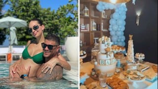 Natalie Vértiz y Yaco Eskenazi celebran el baby shower de su segundo bebe | VIDEO