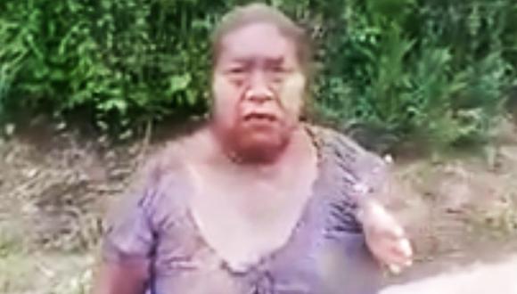 Mujer sobrevive a erupción: "Toda la gente no pudo salir, se quedaron enterrados". (Foto: Captura)