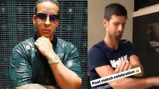 Instagram: Novak Djokovic baila "Dura" y el video sorprende a Daddy Yankee