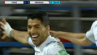 Chalaca de Suárez y otro golazo de Valverde para el 2-0 de Uruguay vs. Chile | VIDEO