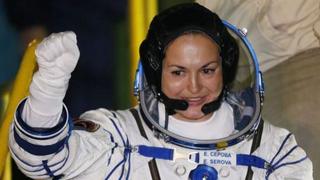 Nave despega con la primera cosmonauta rusa del siglo XXI
