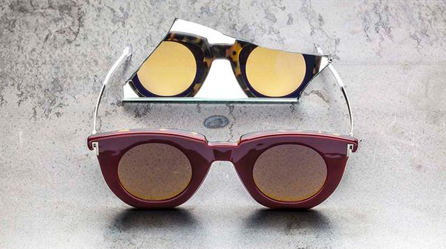 Reversibles: Mira estos llamativos lentes de sol dos en uno - 2