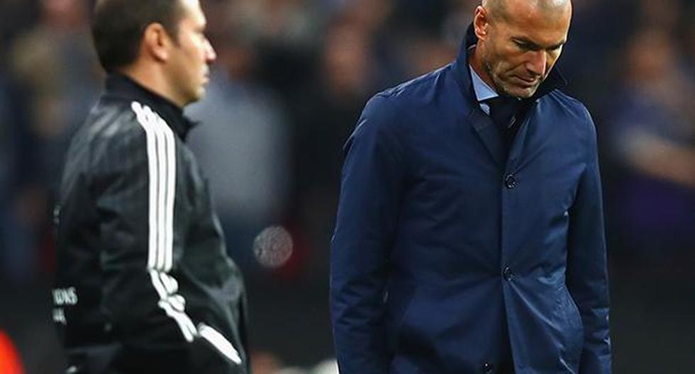 Zinedine Zidane, técnico del Real Madrid, sorprendió al admitir el duro momento que vive su equipo en todo aspecto, tanto en LaLiga como en la Champions League. (Foto: Getty Images)