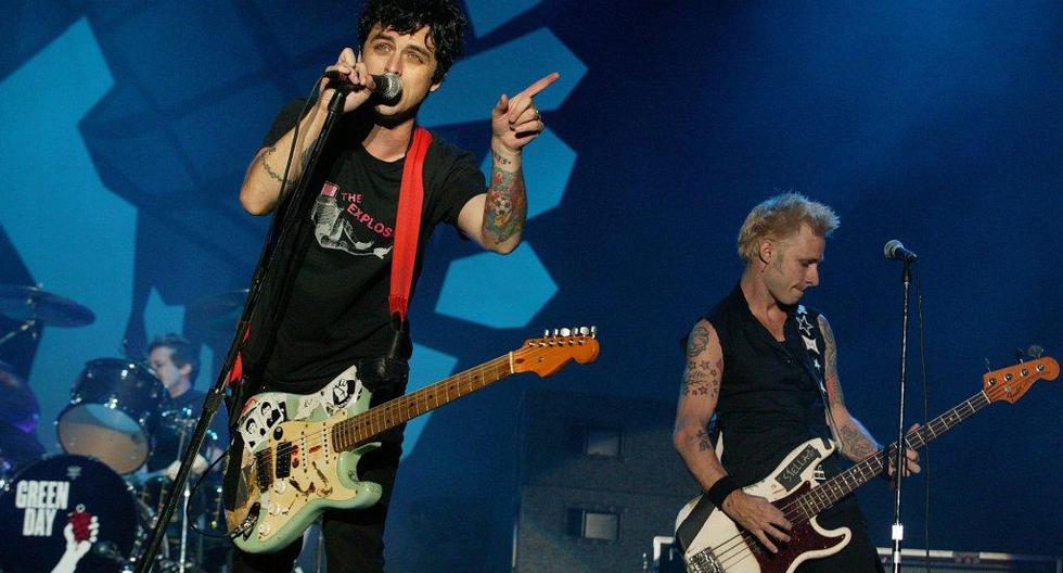 Green Day brilló en el Global Citizen Festival, a poco de su llegada a Lima. (Foto: Getty Images)
