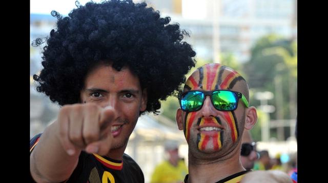Bélgica vs. USA: 'Fellaini' y otras caras curiosas en Bahía - 1