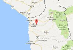 Sismo de 4 grados se registró en Tacna sin ser percibido