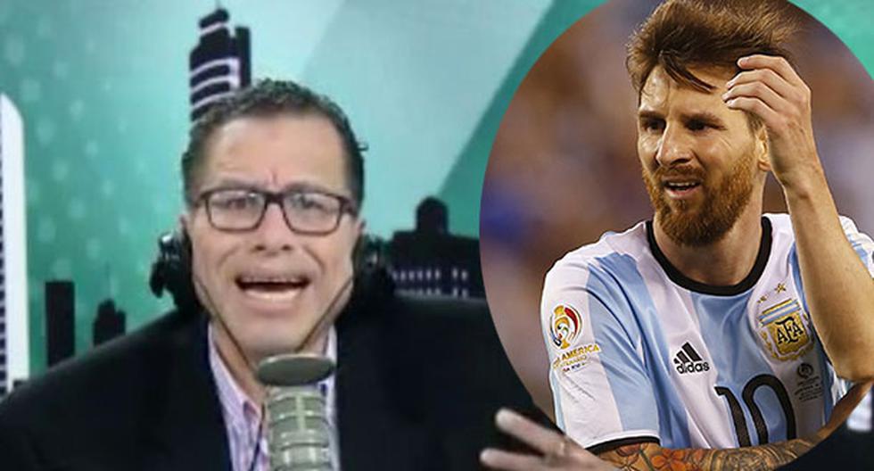 Lionel Messi también recibió de Phillip Butters quien fue muy duro. (Foto: Captura)