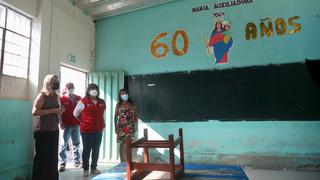 María del Carmen Alva sobre regreso a clases en Lima: “Los colegios todavía no están aptos”