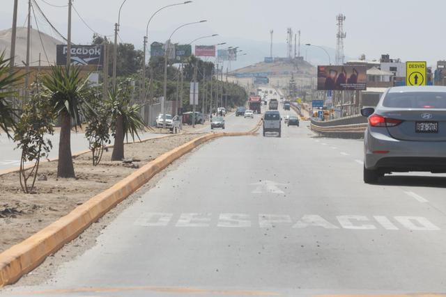 Expertos critican diseño de la antigua Panamericana Sur. (Juan Ponce / El Comercio)