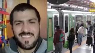 San Borja: hombre que regresaba de una reunión familiar muere acuchillado en tren del Metro de Lima