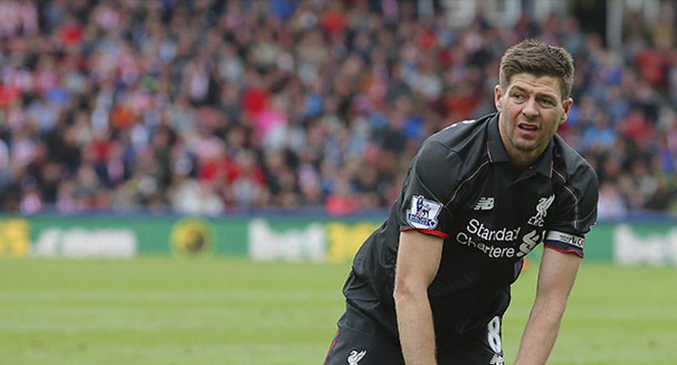 Steven Gerrard dice adiós de la peor forma. (Foto: Getty Images)