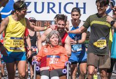 El atleta que intentará batir el récord Guiness en maratón empujando la silla de ruedas de su madre