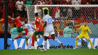 España vs. Marruecos: Unai Simón salvó el arco de la Roja en una ocasión clara de Walid Cheddira | VIDEO