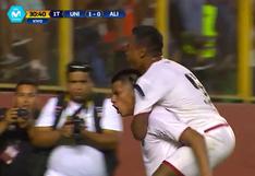 Anthony Osorio abrió el marcador en el Monumental con este buen gol de cabeza