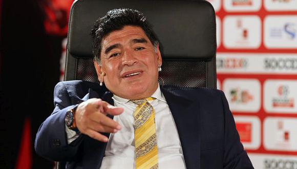 Maradona apadrinó a Barros Schelotto: "toda la suerte en Boca"