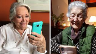 Las abuelas modernas que usan Zoom y hablan por chat para estar cerca de los suyos