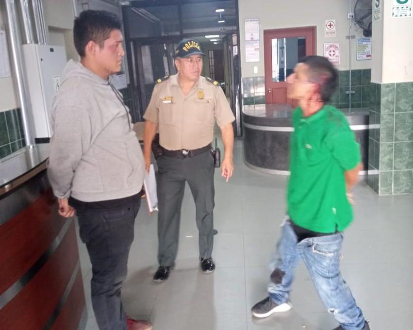 Los extranjeros detenidos fueron llevados a la comisaría. (Policía Nacional)