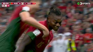 Golazo de Rafael Leao: Portugal llegó así al 6-1 frente a Suiza | VIDEO