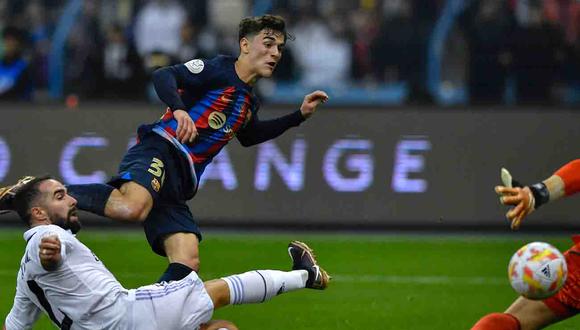 Barcelona es campeón de la Supercopa de España tras vencer a Real Madrid. Fuente: EFE