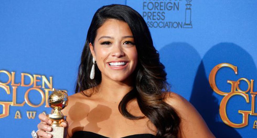 Gina Rodríguez ganó el Globo de Oro como Mejor Actriz de una Serie Cómica. (Foto: Getty Images)