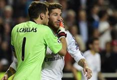 Iker Casillas felicitó a Sergio Ramos tras convertirse en el jugador con más partidos en la selección | VIDEO